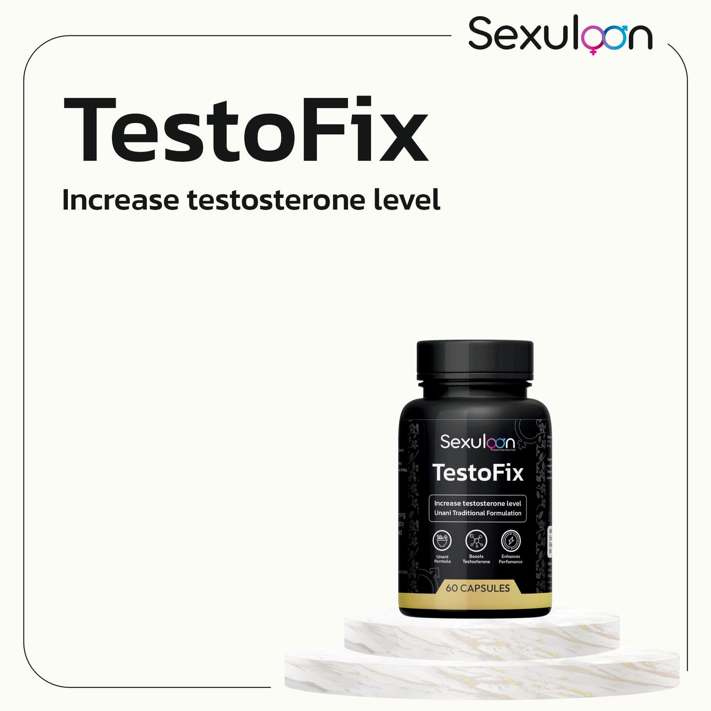 Testofix - Testosterone, stamina & vitality