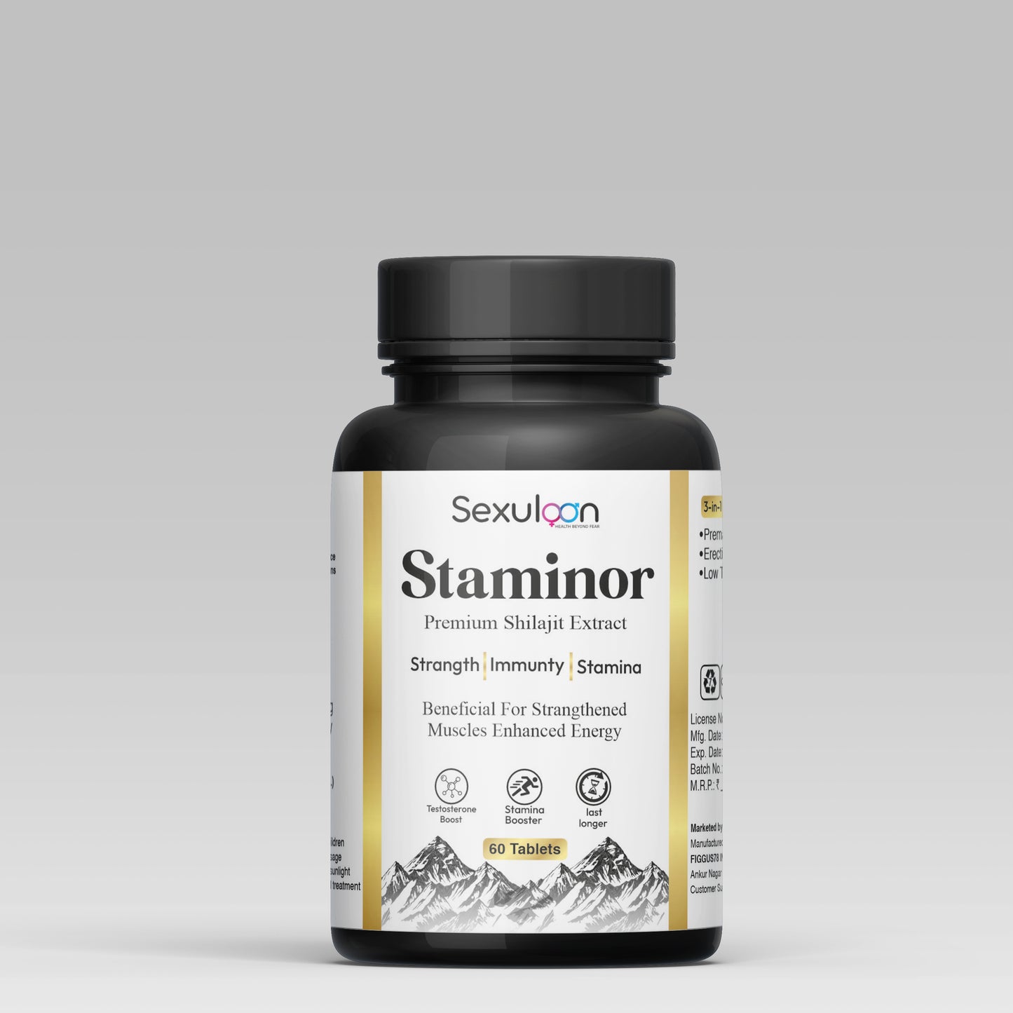 Staminor ā Pure Shilajit Stamina Booster